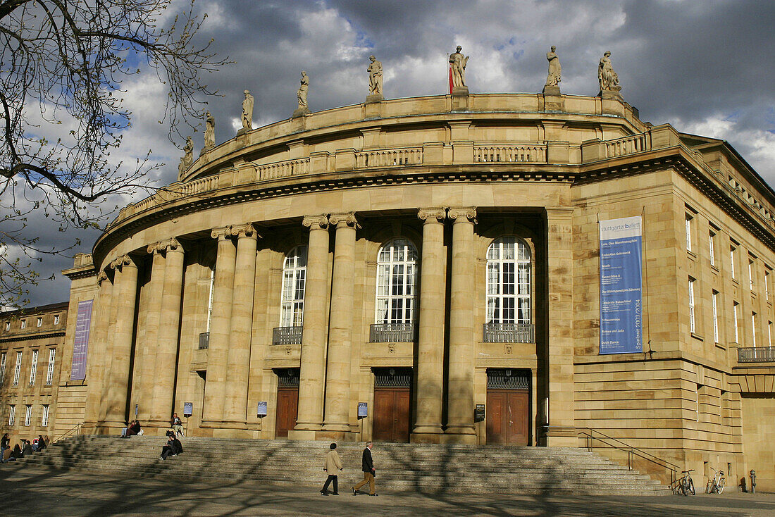 Württemberg State Theatre. Stuttgart. Baden-Württemberg, Germany