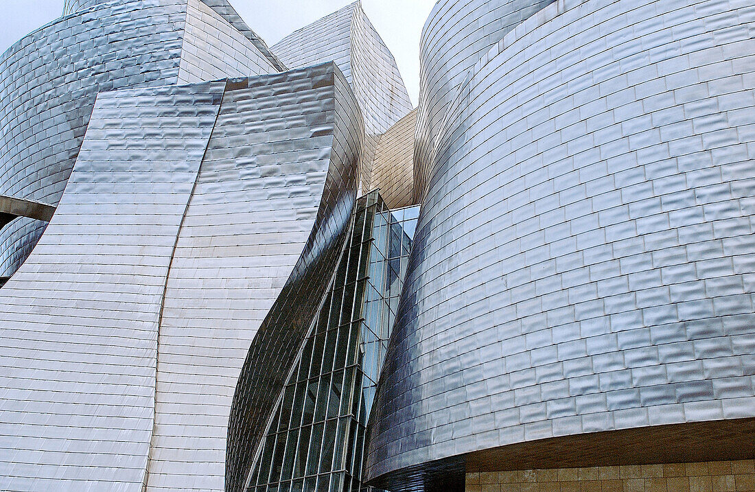 Guggenheim-Museum, von F.O. Gehry. Bilbao. Biskaya. Spanien