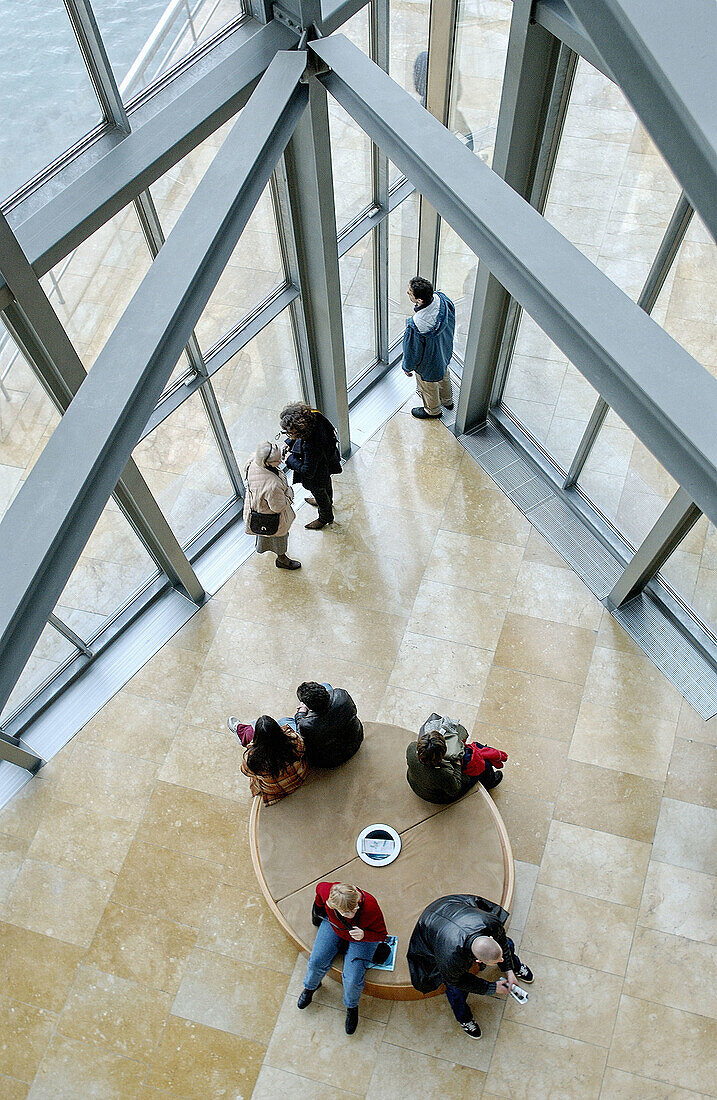 Guggenheim-Museum, von F.O. Gehry. Bilbao. Biskaya. Spanien