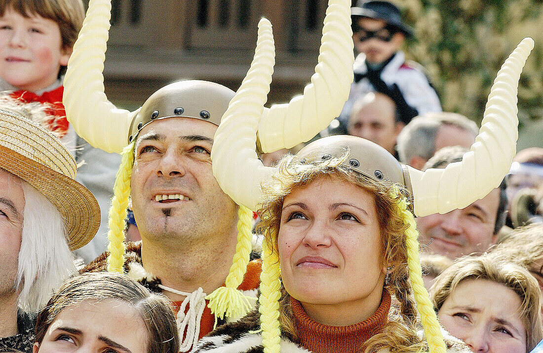 Karneval. Tolosa. Guipúzcoa, Spanien