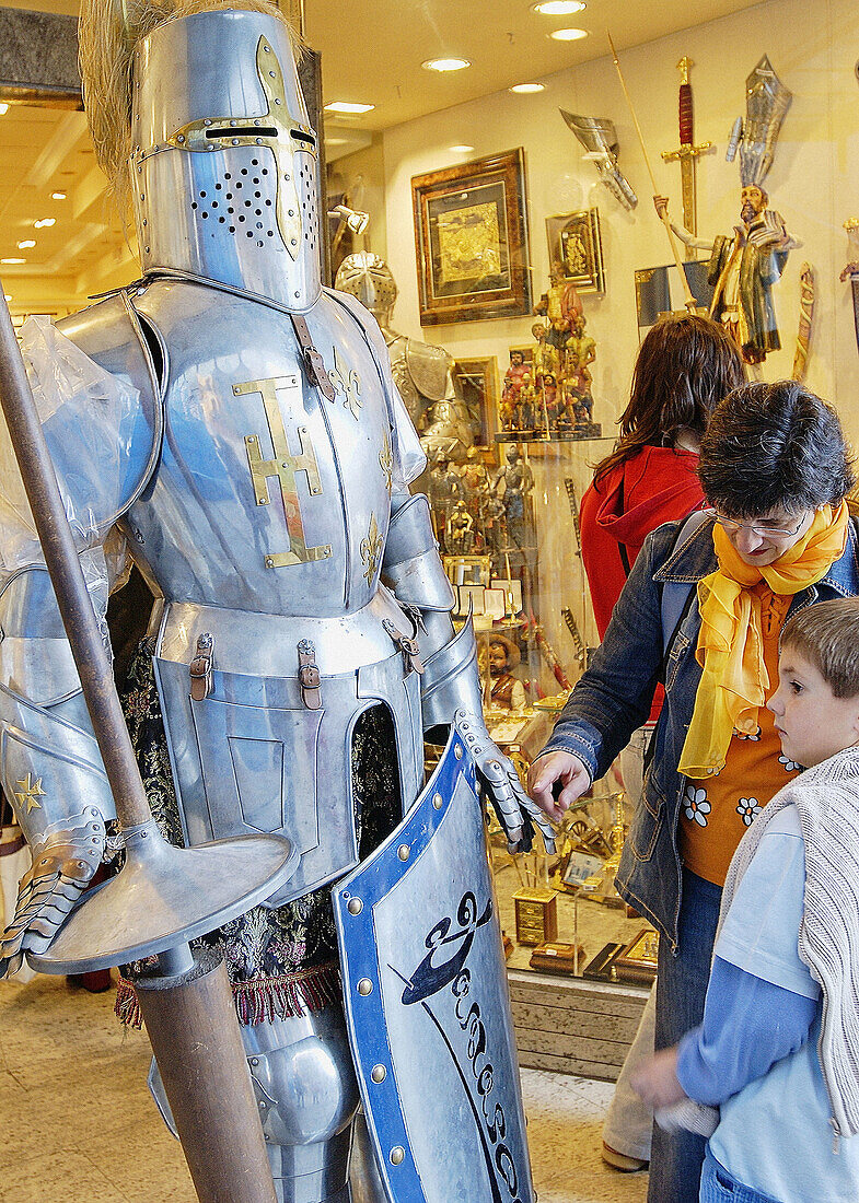 Souvenirs, Kunsthandwerk. Toledo. Spanien