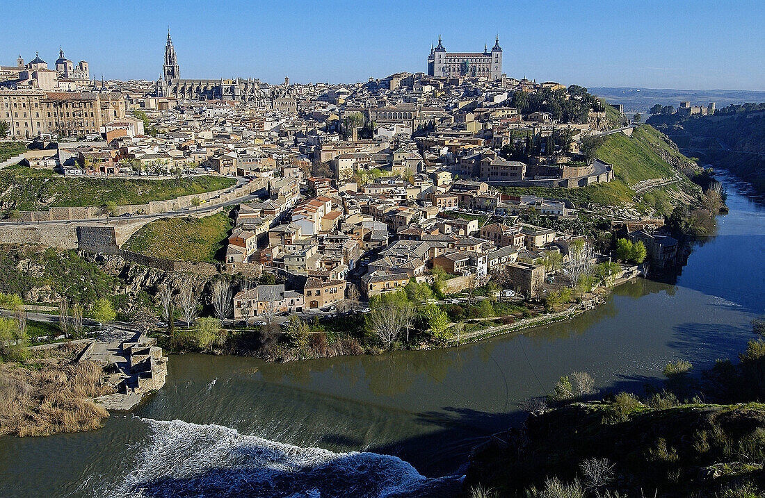 Tagus river. Toledo. Spain