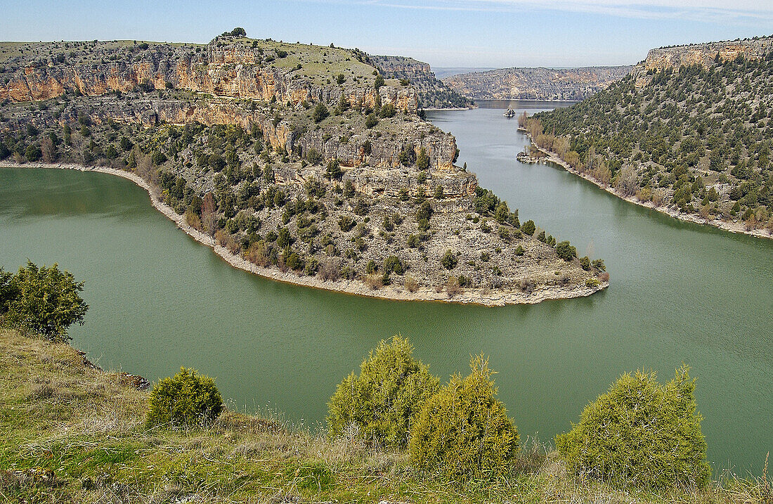 Hoces del Duratón Natural Park. Segovia province, Spain