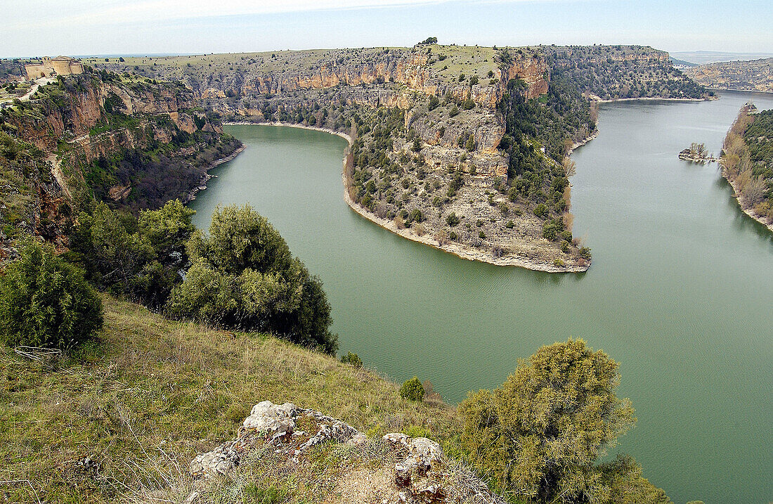 Hoces del Duratón Natural Park. Segovia province, Spain