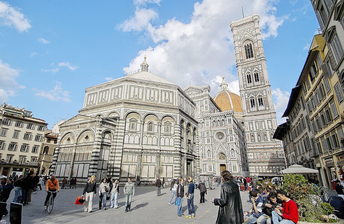 Kathedrale Santa Maria del Fiore. Florenz. Toskana, Italien