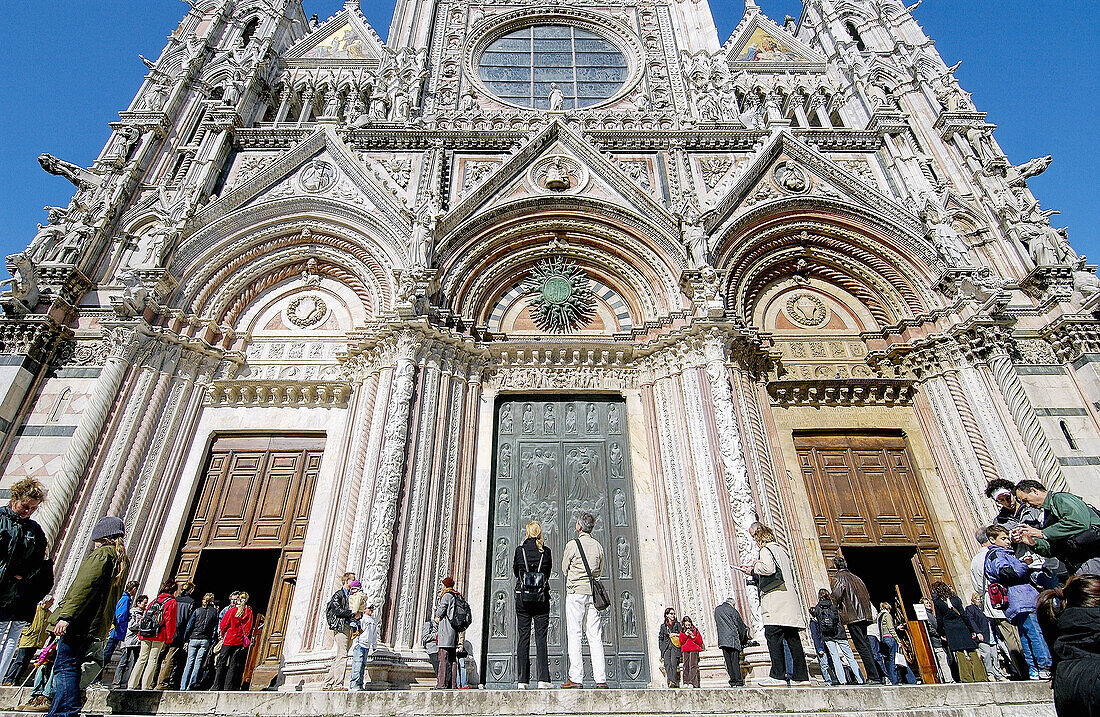 Dom. Siena. Toskana, Italien