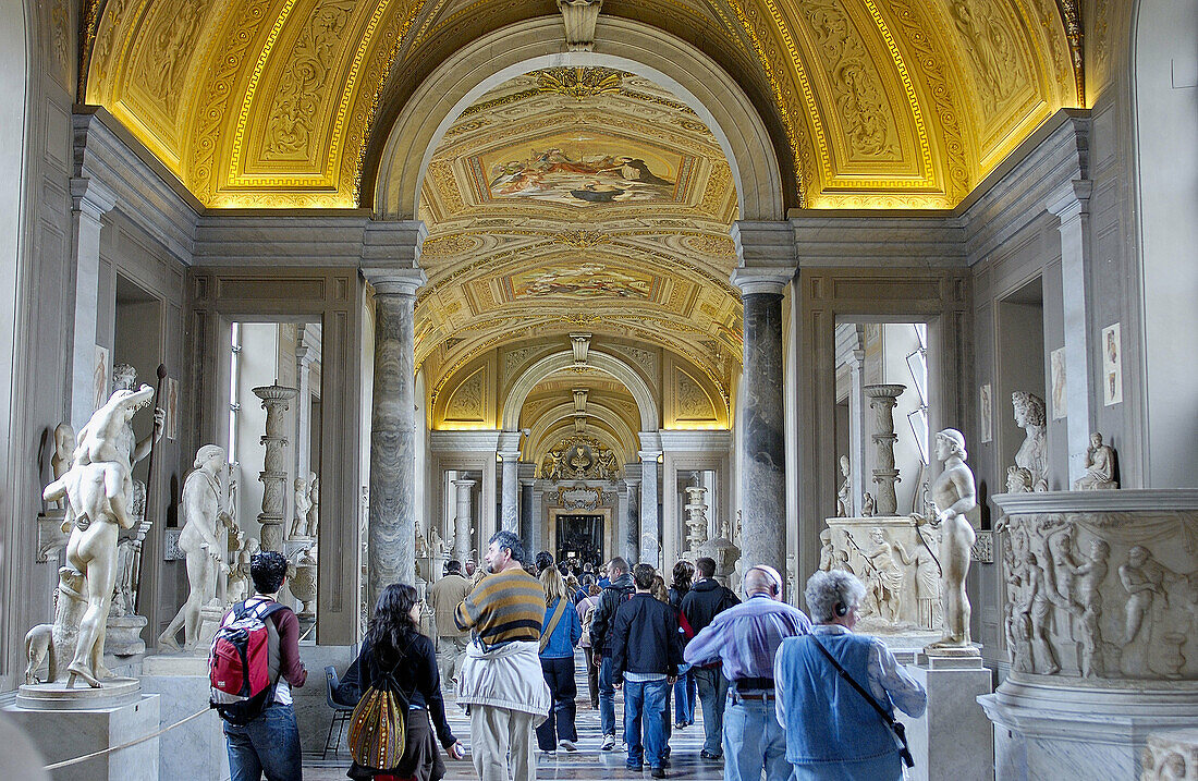 Vatikanische Museen. Vatikanstadt, Rom. Italien