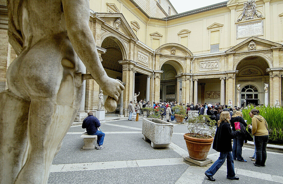 Vatikanische Museen. Vatikanstadt, Rom. Italien