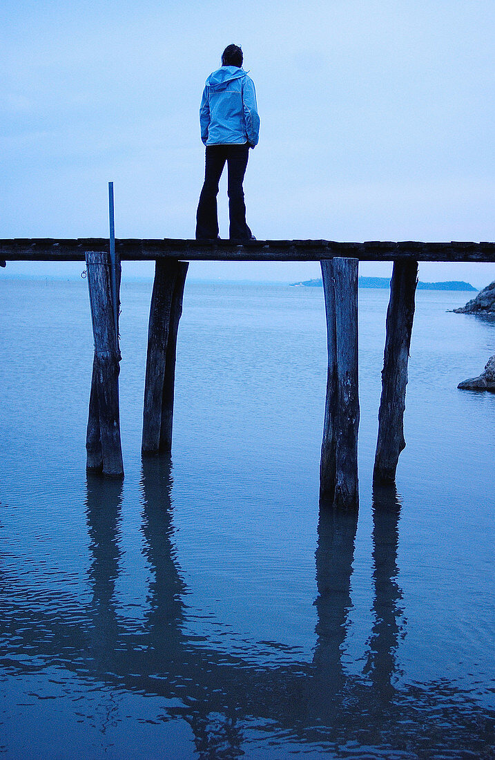 Lago Trasimeno. Perugia. Umbrien. Italien