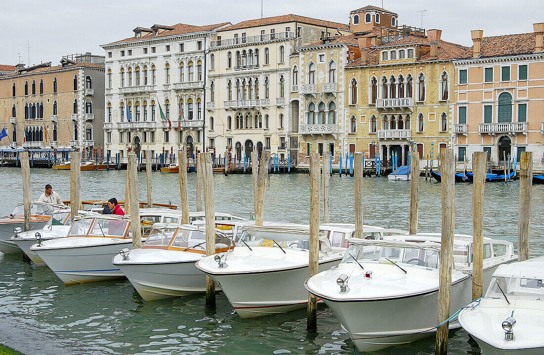 Großer Kanal. Venedig. Venetien, Italien