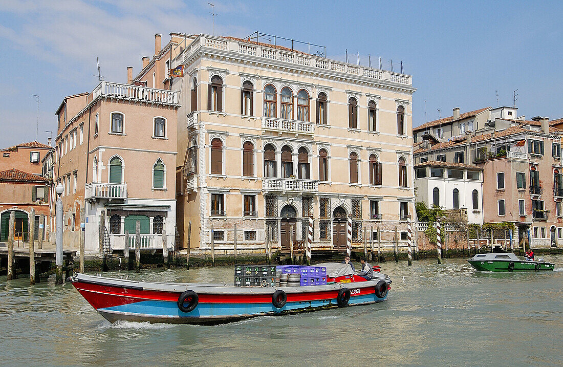 Großer Kanal. Venedig. Venetien, Italien