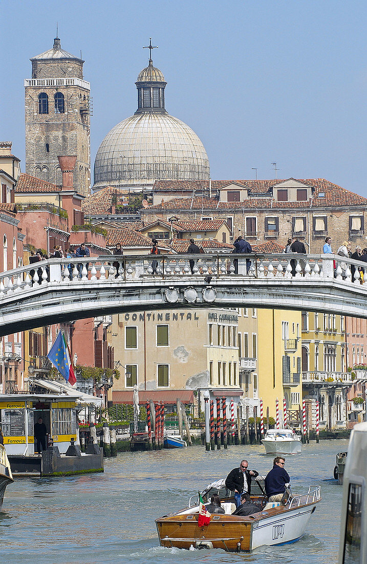 Ponte di Scalzi. Grand Canal. Venice. Italy