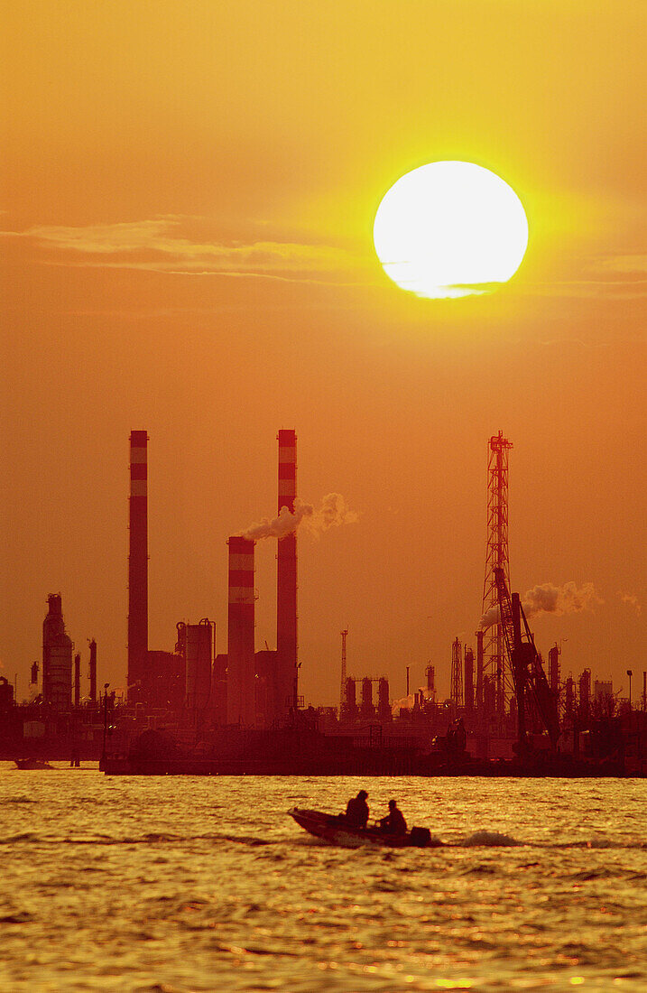 Oil refinery. Venice. Veneto, Italy