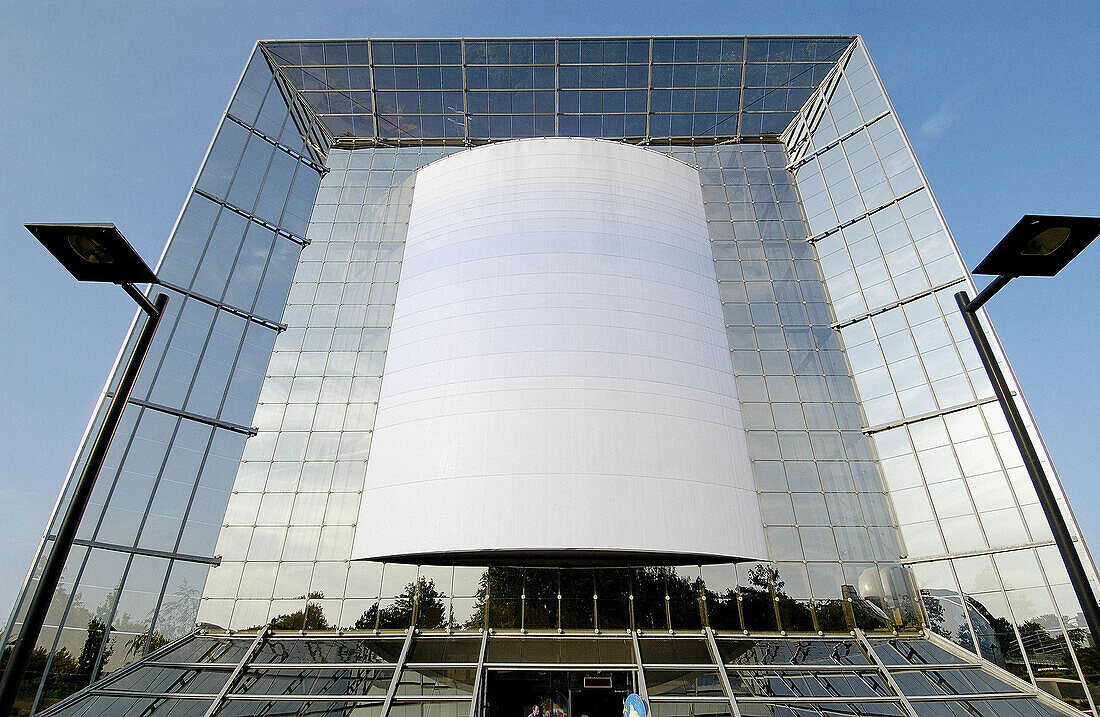 Futuroscope, Bild- und Ton-Themenpark. Poitiers. Vienne, Poitou-Charentes, Frankreich