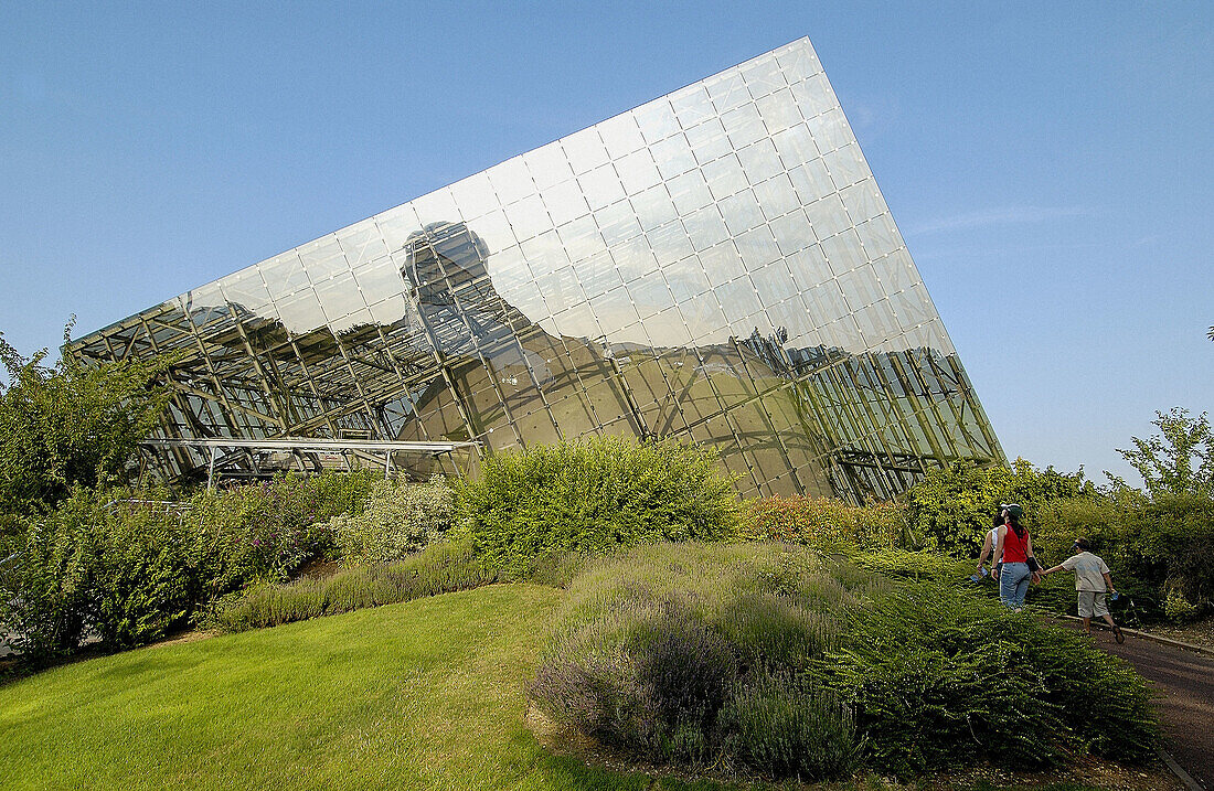 Futuroscope, Bild- und Ton-Themenpark. Poitiers. Vienne, Poitou-Charentes, Frankreich