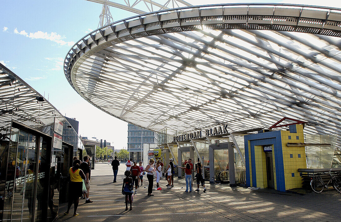 Station-Blaak, U-Bahn-Station. Rotterdam, Niederlande