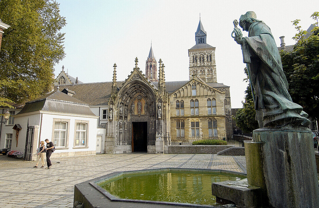 St. Servatius cathedral. Maastricht. Limburg, Netherlands