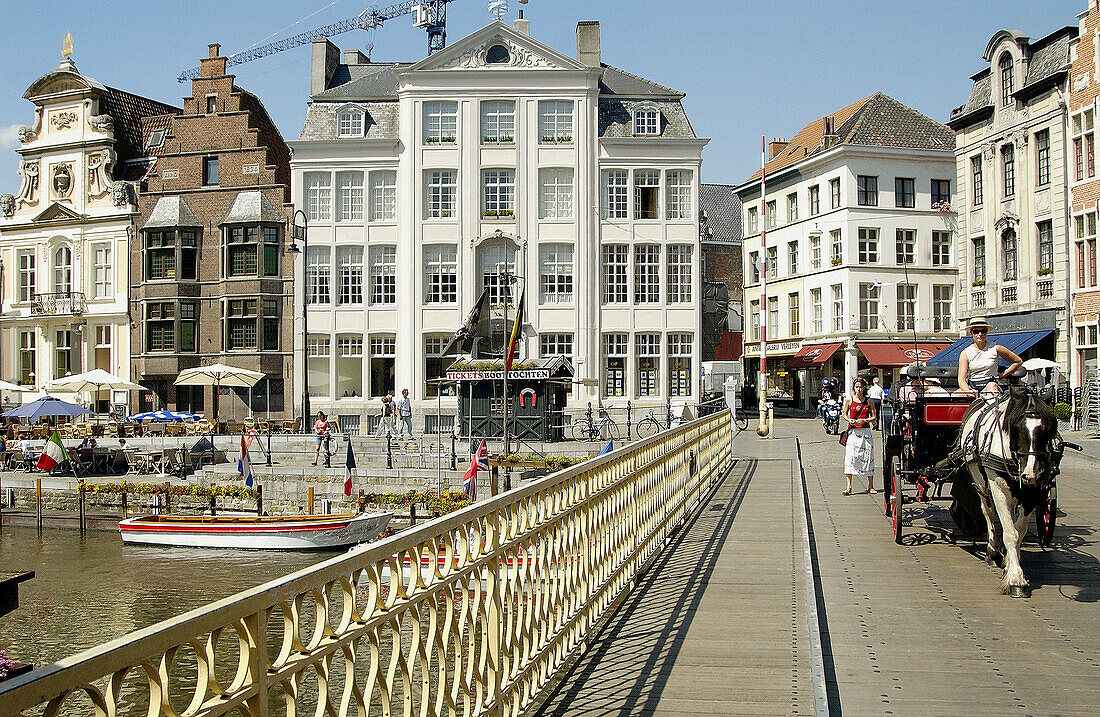 Koornlei. Ghent. Flanders, Belgium