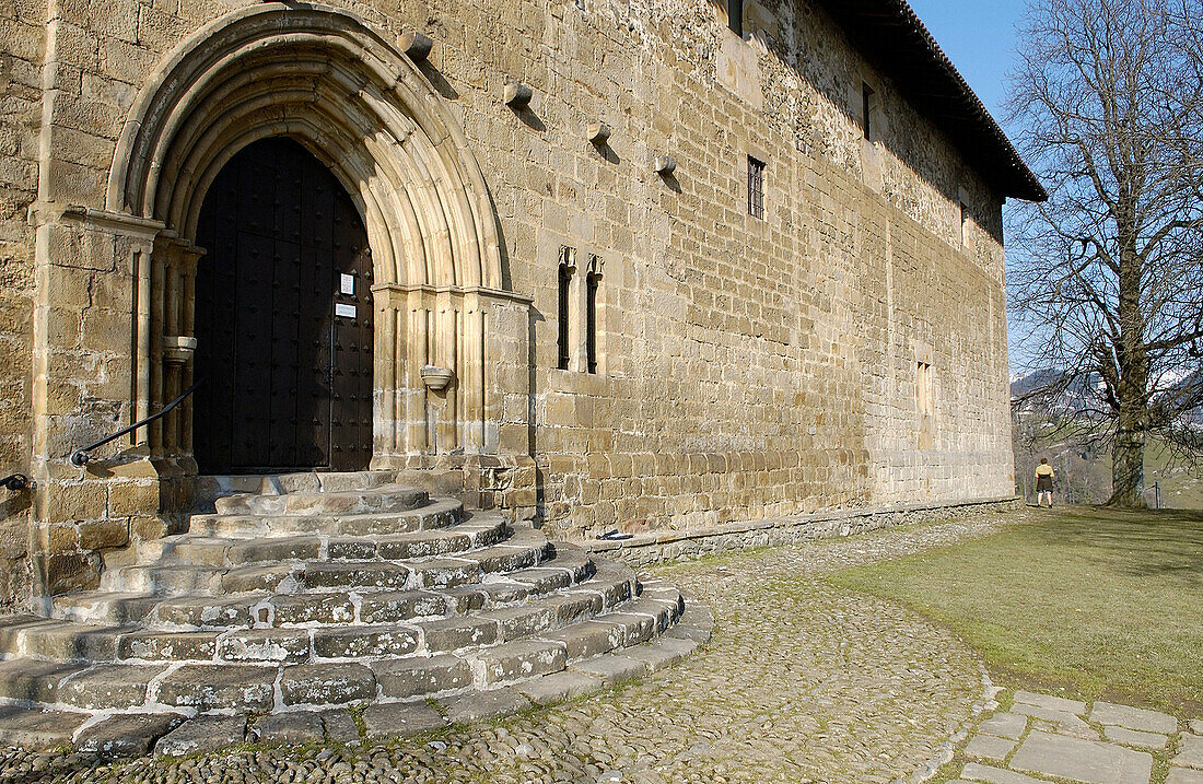 Santa Maria de la Antigua chapel. Zumárraga. Gipuzkoa. Euskadi. Spain.