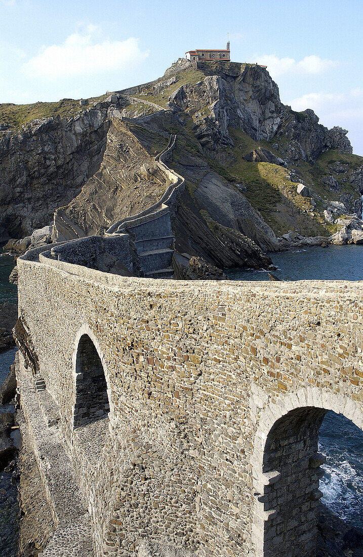 San Juan de Gaztelugatxe. Bizkaia. Euskadi. Spanien.