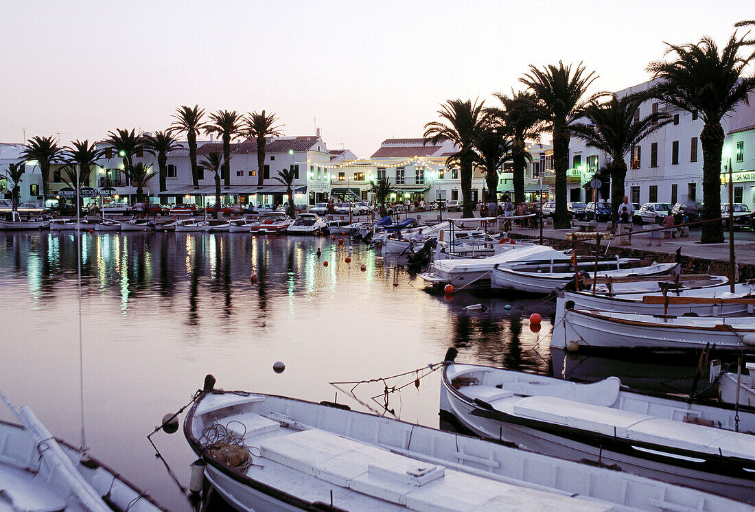 Port of Fornells. Minorca. Balearic Islands. Spain