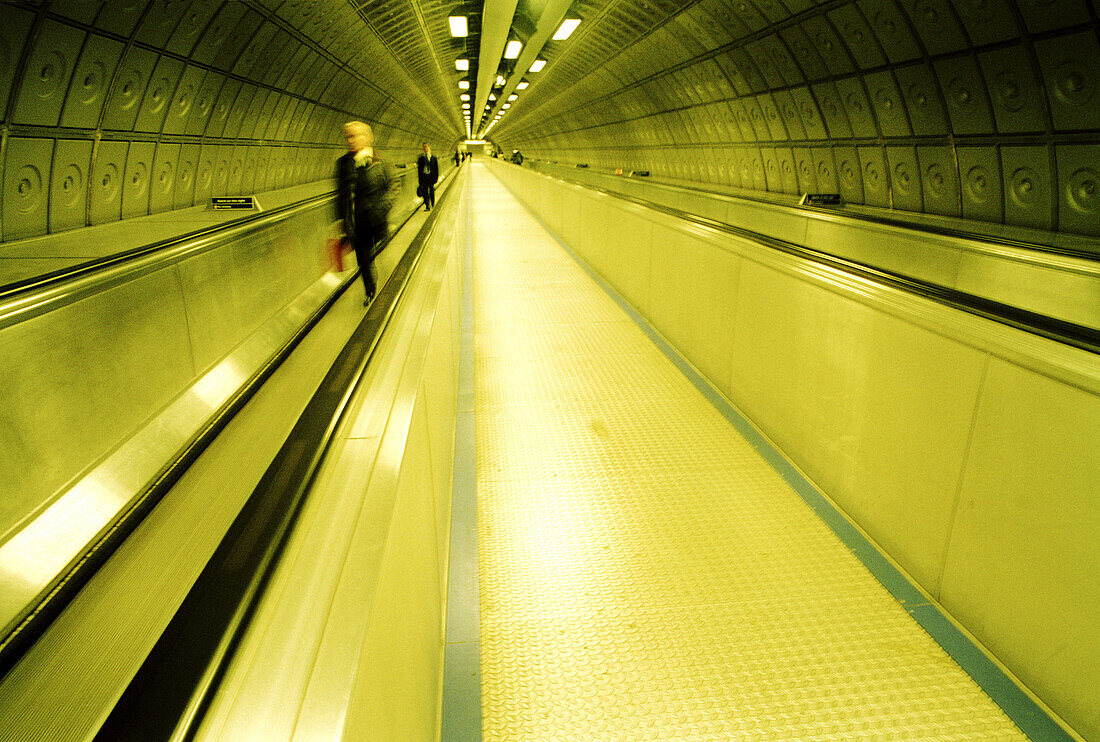 Waterloo tube station. London. England
