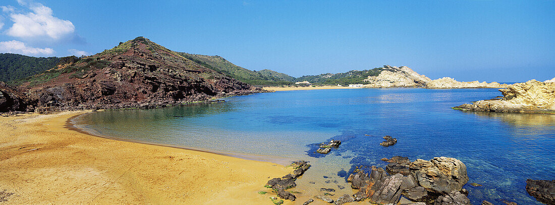 Cala Pregonda. Minorca. Balearic Islands. Spain