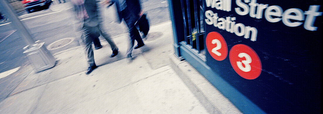 Wall Street. New York City, USA