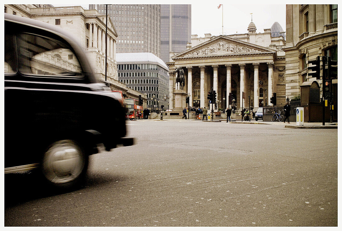 Old Stock Exchange, City, London. England, UK