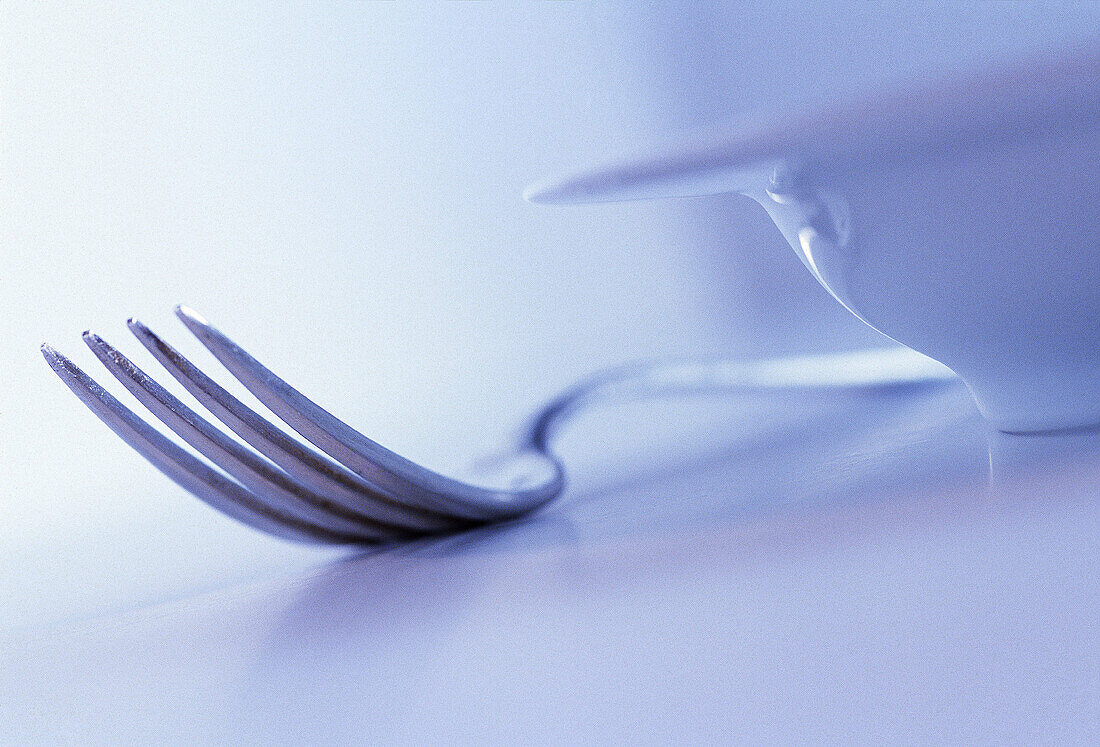  Close up, Close-up, Closeup, Color, Colour, Concept, Concepts, Cutlery, Detail, Details, Dish, Dishes, Fork, Forks, Horizontal, Indoor, Indoors, Interior, Monochromatic, Monochrome, Object, Objects, Plate, Plates, Purple, Purple tone, Restaurant, Restaur