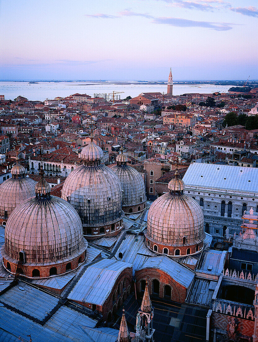 St. Mark s basilica domes. Venice. Italy