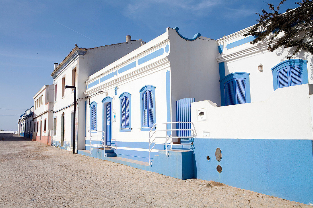 Small fishermen village of Cacela Velha. Algarve. Portugal