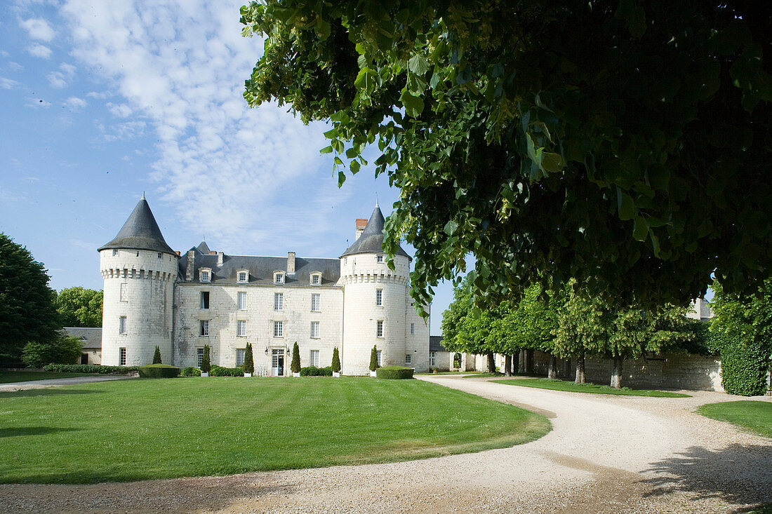 Château de Marçay, member of Relais & Châteaux chain, near Chinon. Touraine, Indre-et-Loire, France