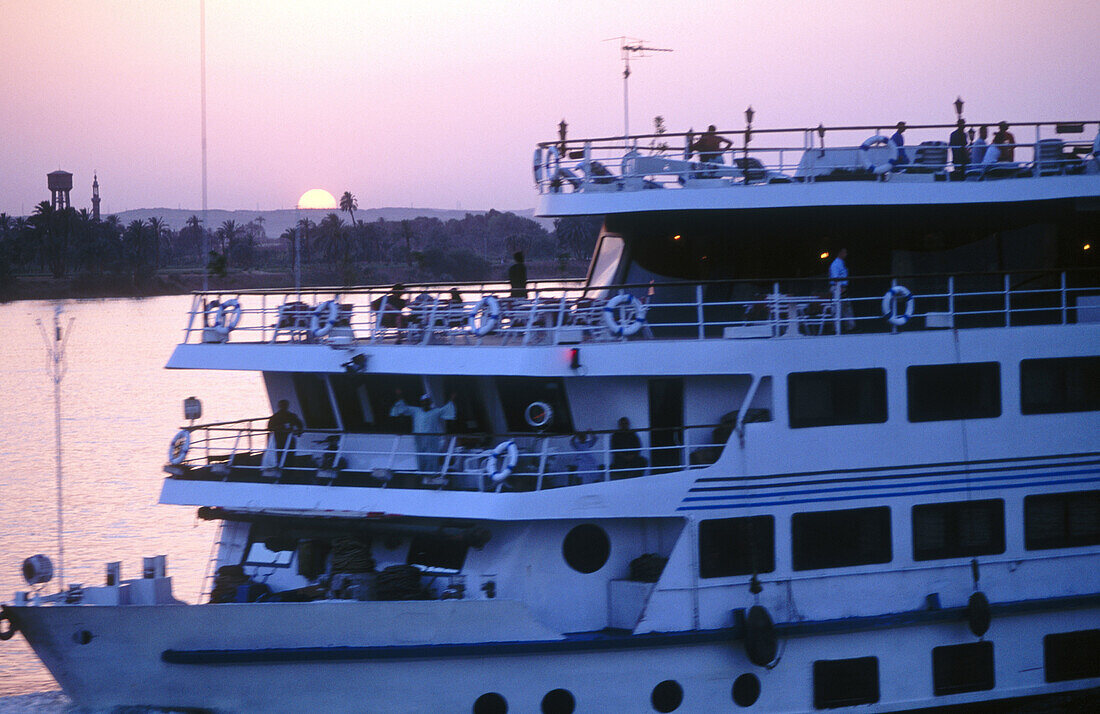 Cruise on Nile river. Egypt