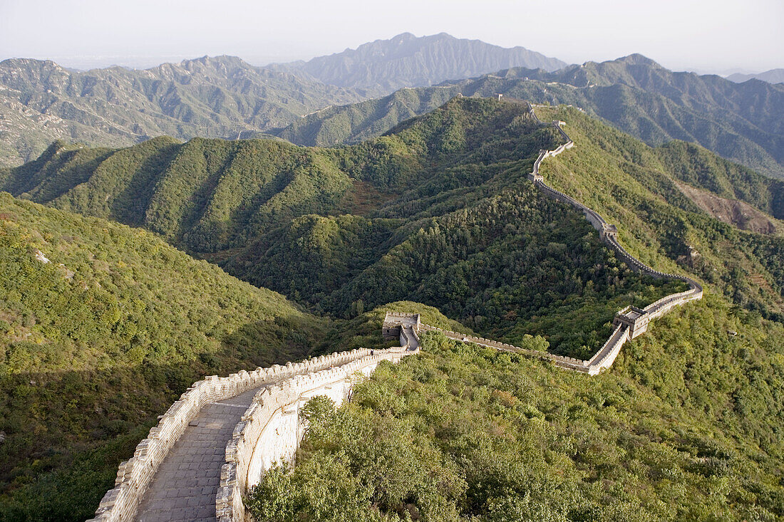 Mutianyu section of the Great Wall. China