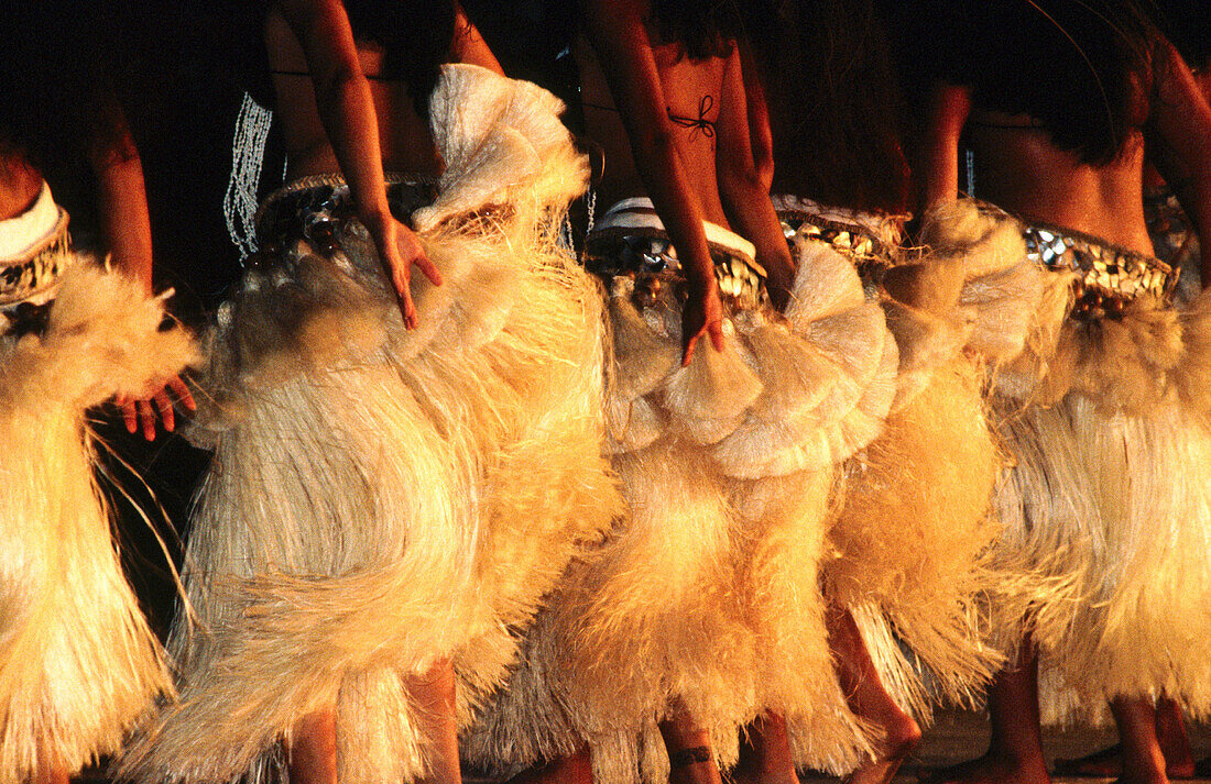 Folkloric dance. French Polynesia