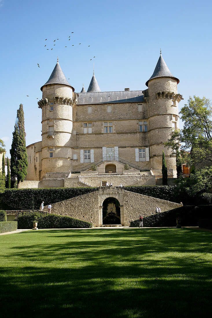 Chateau de Margon. Herault. Languedoc-Rossellón. France