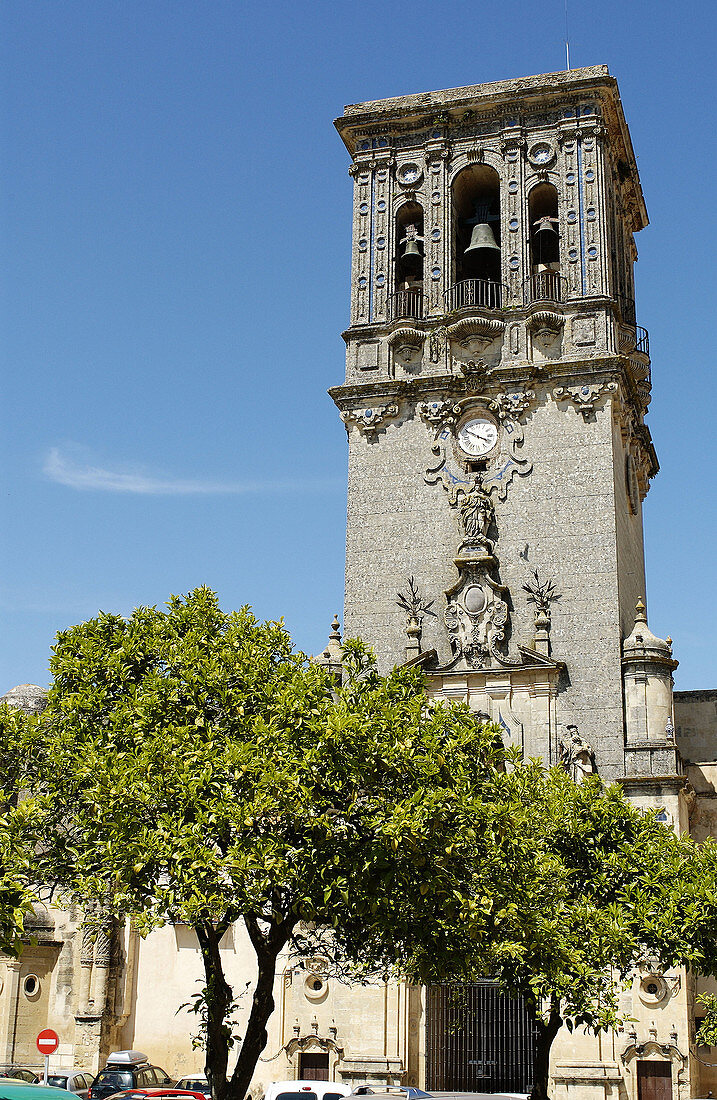 Kirche Santa María. Arcos de la Frontera. Provinz Cádiz. Spanien