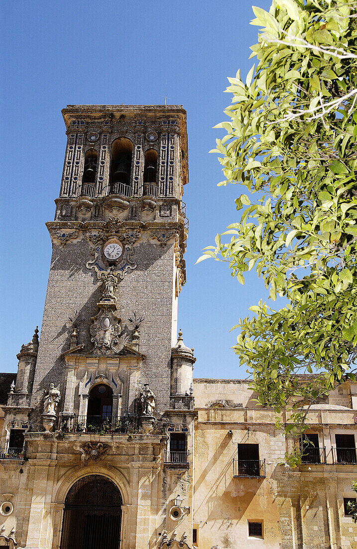 Kirche Santa María. Arcos de la Frontera. Provinz Cádiz. Spanien