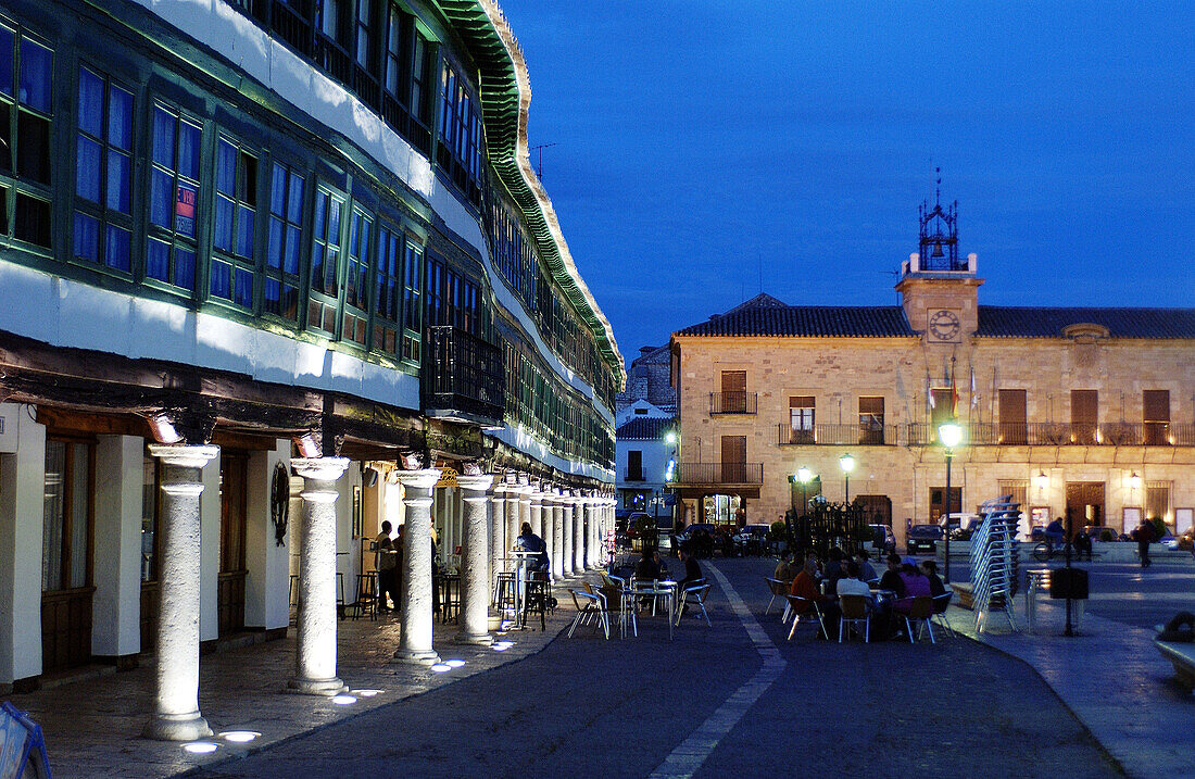 Hauptplatz. Almagro. Provinz Ciudad Real. Spanien