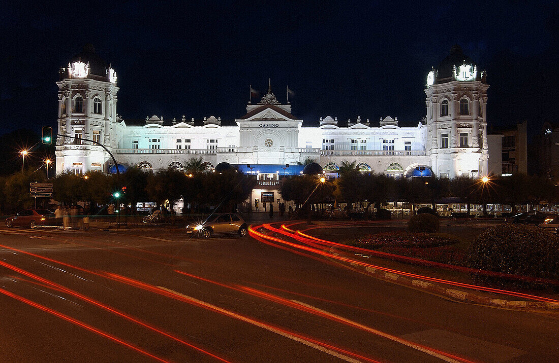 Gran Casino del Sardinero. Plaza Italia. Santander. Kantabrien. Spanien