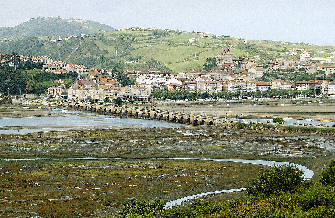 Marisma de Rubin. Puente de la Maza. San Vicente de la Barquera. Kantabrien. Spanien