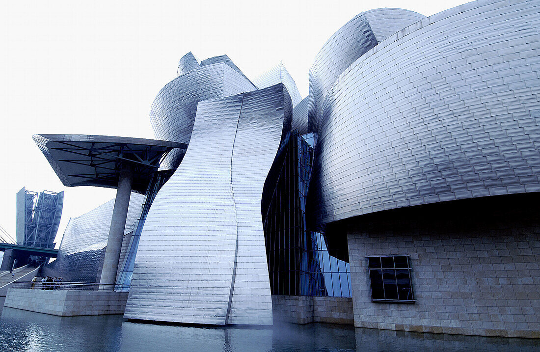 Guggenheim Museum (building by Frank O. Gehry). Bilbao. Biscay. Basque Country. Spain