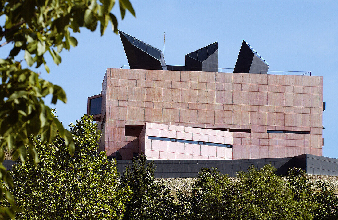 Museo Oteiza (Buiding by architect Sáenz de Oiza). Near Pamplona. Navarra. Spain
