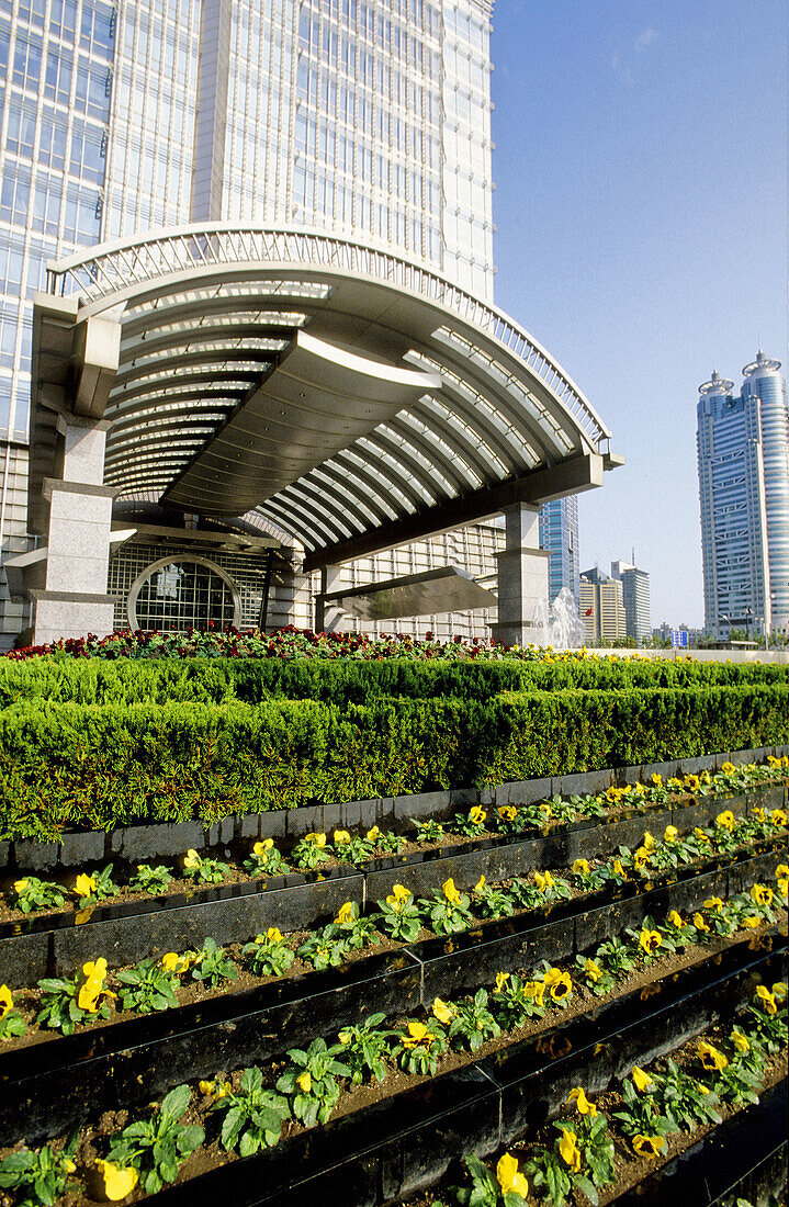 Jin Mao tower in Pudong. Shanghai. China