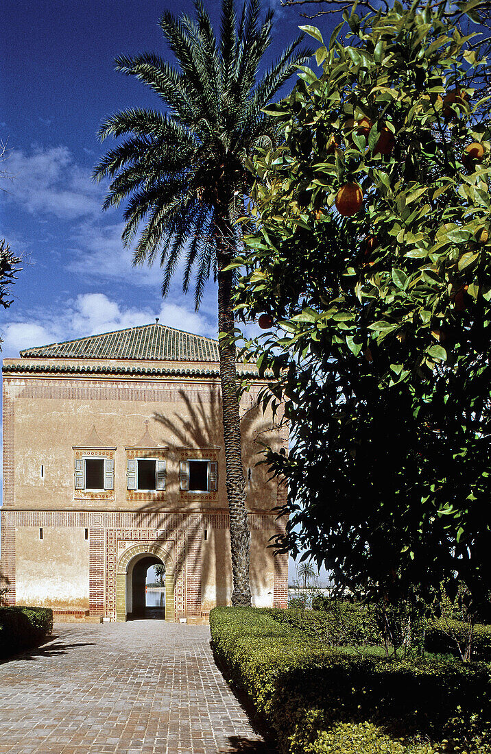 La Menara pavilion. Marrakech. Morocco
