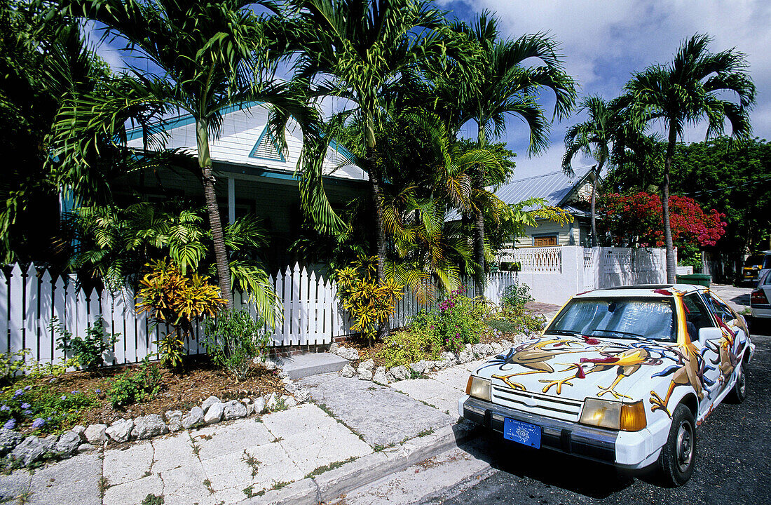 Local house in Key West. Florida, USA