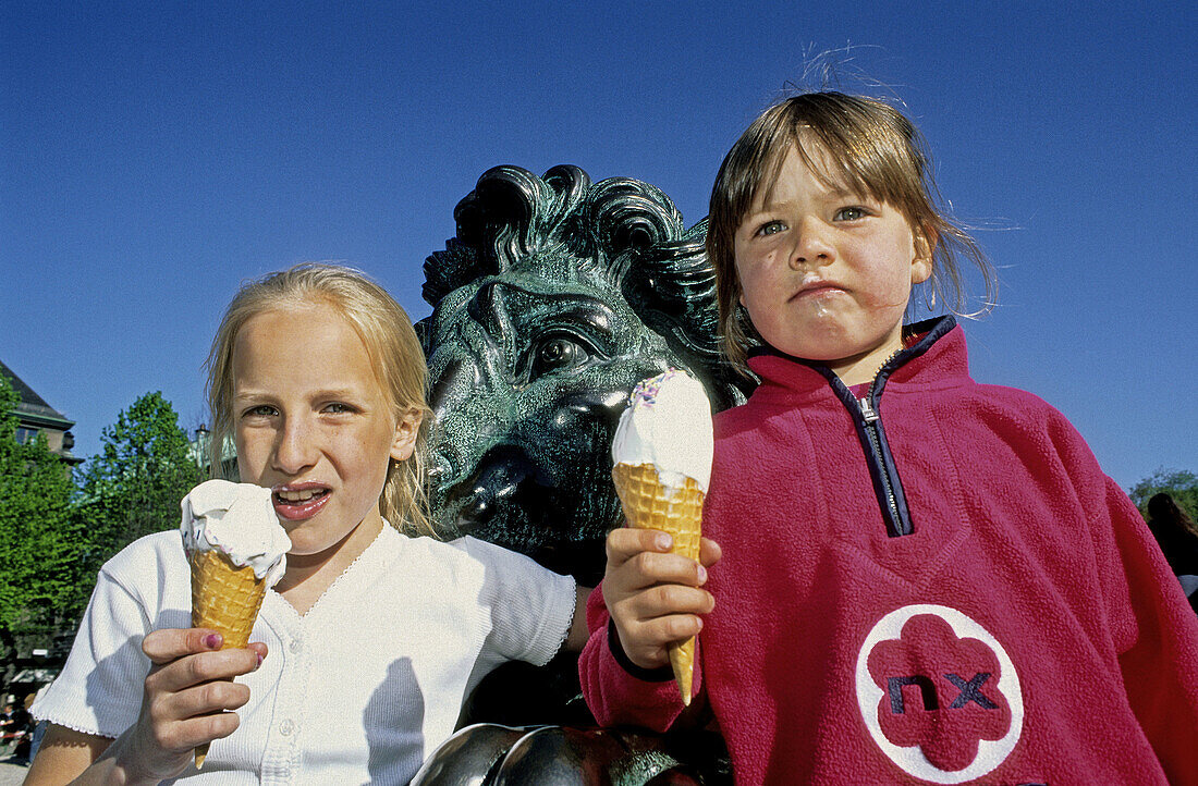 Ice creams. Stockholm. Sweden