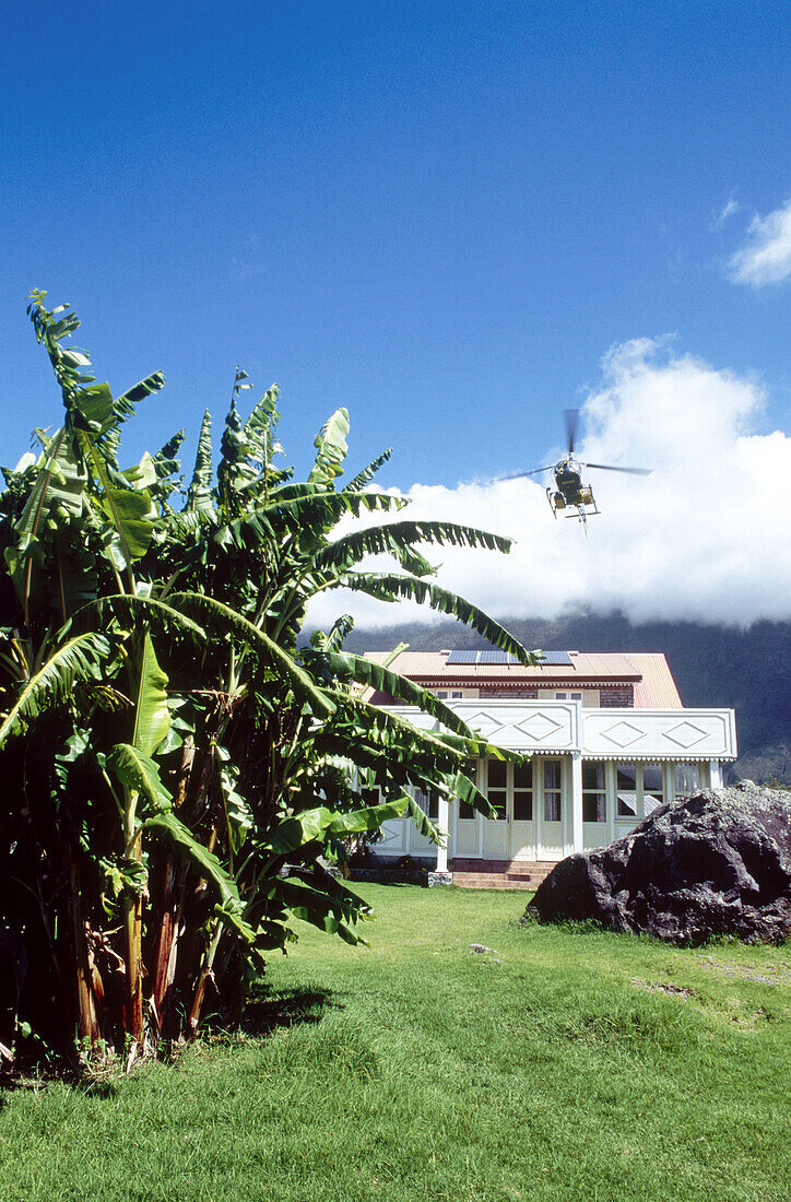 Mr. Begue s country guest house at La Nouvelle in Cirque de Mafate. Réunion, France