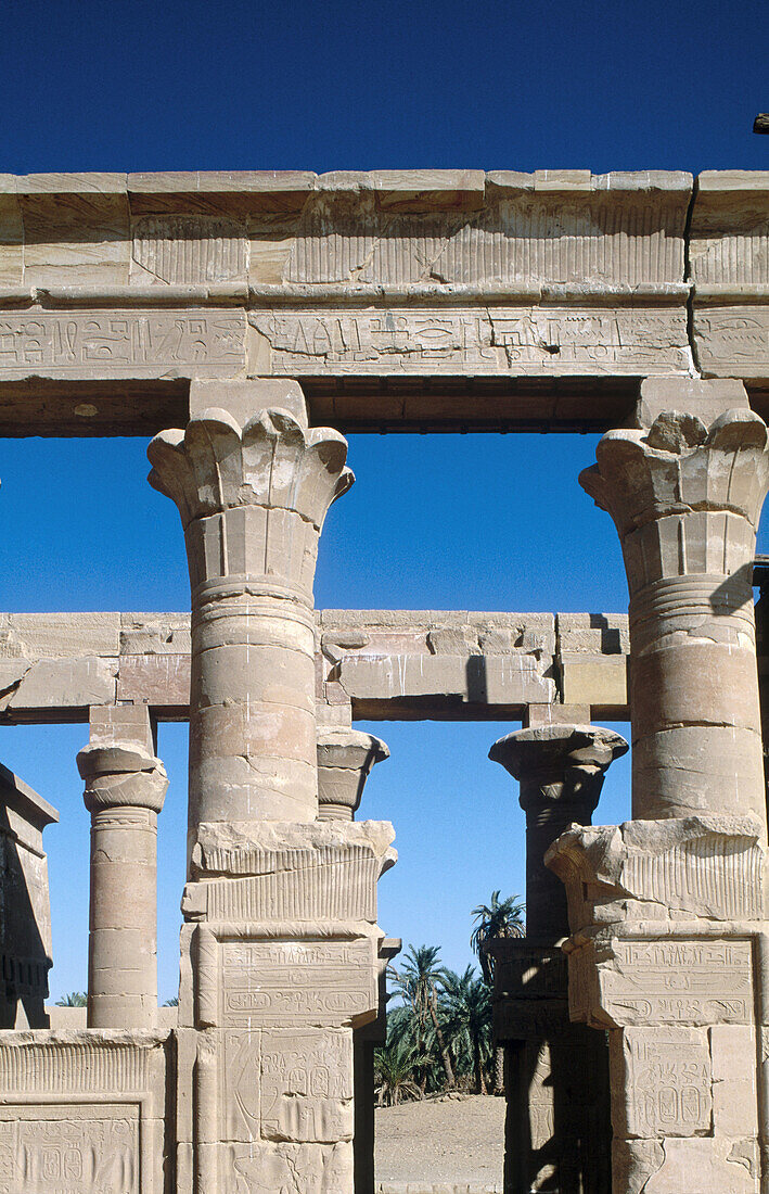 Temple of Amon, Kharga Oasis. Lybian desert, Egypt